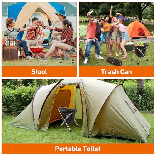 Upgrade Portable Toilet for Camping, Height | Travel Essentials - Image 6