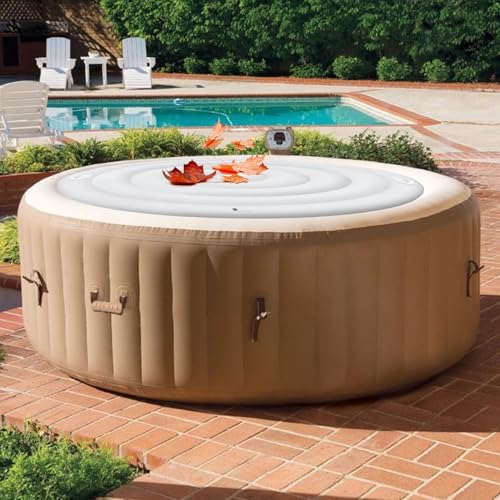 Inflatable Hot Tub Cover, Energy Saving Lid for Outdoor Hot Tub - Image 3