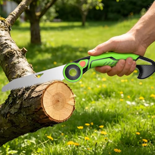 AIRAJ 7" Pruning Saw for Tree Trimming, Folding Saw - Image 3