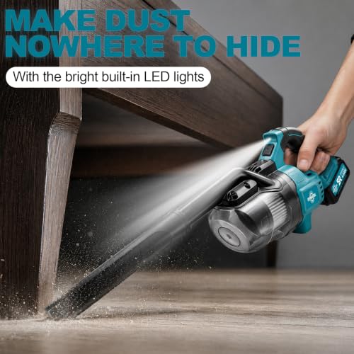 Cordless Vacuum Cleaner Handheld - Stick Shop Vac | Travel Essentials - Image 8