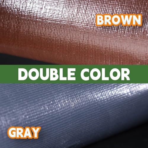 RAINDEWAY 8x8 Feet 18Mil Super Heavy Duty Tarp Waterproof Tarps - Image 5