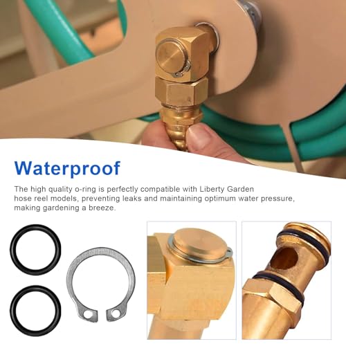 Garden Hose Reel O-Ring, Replacement for Liberty Garden 4000 Kit - Image 5