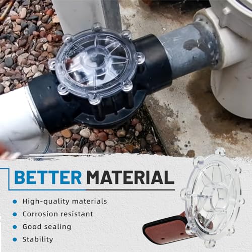 7056 2Pcs Check Valve Covers with Flapper Compatible with Jandy - Image 6