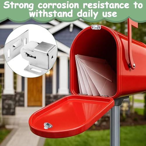 Mailbox Latch Replacement Kit, Cabinet Door Catch Roller - Image 7