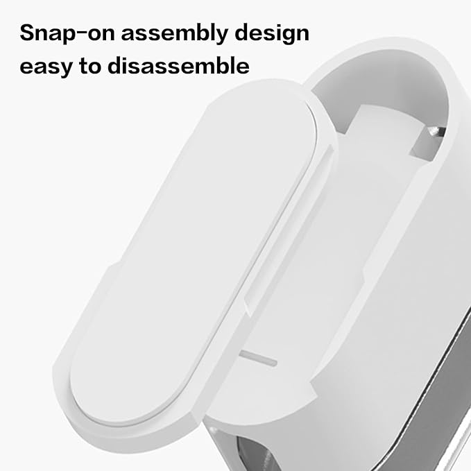 Wall Mounted Toothbrush Holder, Self-Adhesive Bathroom Storage Rack, Clear Plastic Organizer, No-Drill Installation, 3 Pack