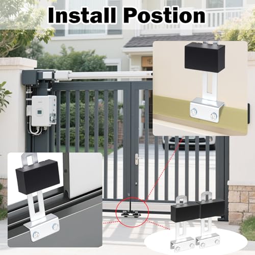 2-Pack Square Gate Magnet with Mounting Bracket & Wrench | Hand Tools - Image 6
