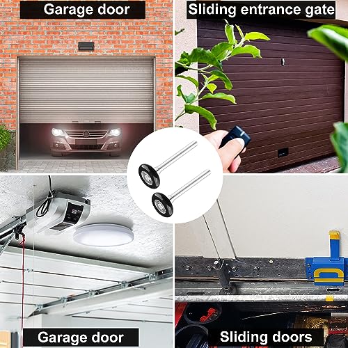 12 Pack 1.8 Inch Nylon Sealed Garage Door Rollers, Quiet/Durable - Image 8