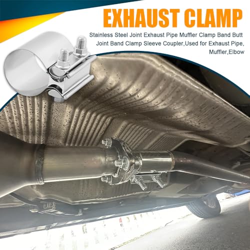 4 Inch Exhaust Clamp, 2Pack 4" Joint Exhaust Pipe Muffler | Hand Tools - Image 7