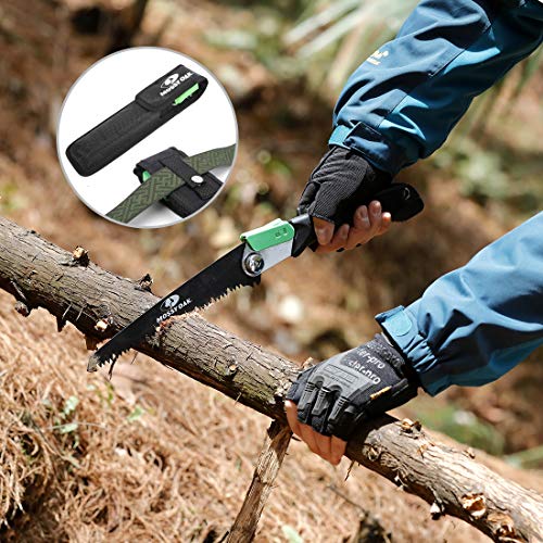 MOSSY OAK 3 in 1 Folding Saw, Pruning Hand Saw with Wood - Image 7
