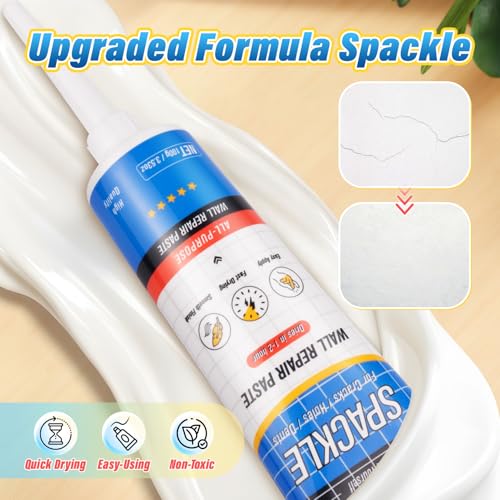 DIYSELF 9 Pack Drywall Repair Kit Spackle Fast-Drying | Home Repair - Image 6