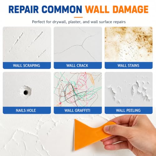 Drywall Repair Kit 2 Pack, 8.8 oz Each Wall Repair Putty Paste - Image 7