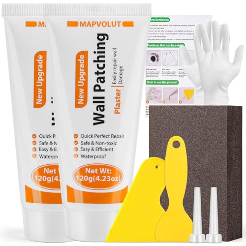 MAPVOLUT Drywall Repair Kit, 2 Pack Wall Mending Agent | Home Repair - Image 2