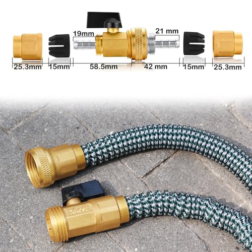 Garden telescopic hose end adapter with shut off | Home Repair - Image 4