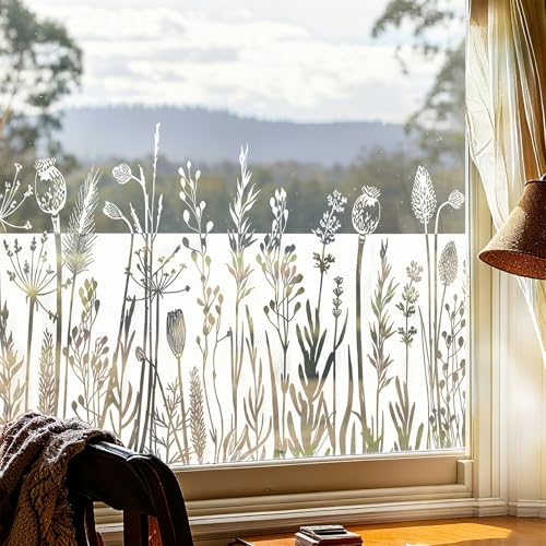 Stained Glass Window Film, Window Film Decorative, 17.5 x 78.7 in - Image 7