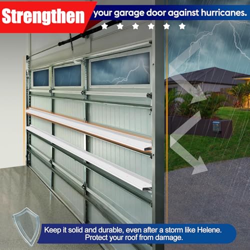 16ft Garage Door Bracket Strut,Heavy-Duty Steel Garage | Home Repair - Image 5