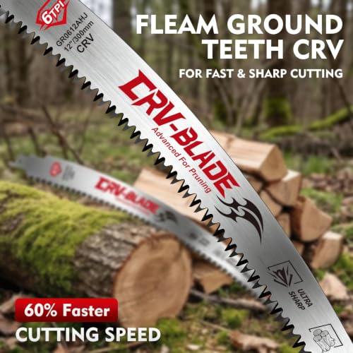 4-Pack Arc Edge Reciprocating Saw Blades, 12-Inch 6TPI - Image 4