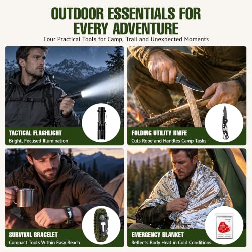 246 Piece First Aid Kit with Tourniquet and MOLLE Pouch - Image 6