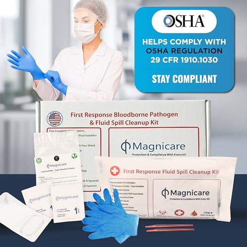 Bodily Fluid Clean Up Kit & Vomit Clean Up Pack - Be OSHA - Image 4
