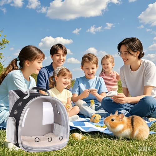 Portable Small Animal Backpack Travel Breathable Pet - Image 7