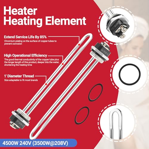 EWH-01 Electric Water Heater Tune-Up Kit, Water Heater Parts Fit - Image 3