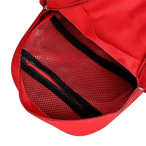 Red Emergency Bag First Aid Backpack Empty Medical First - Image 4