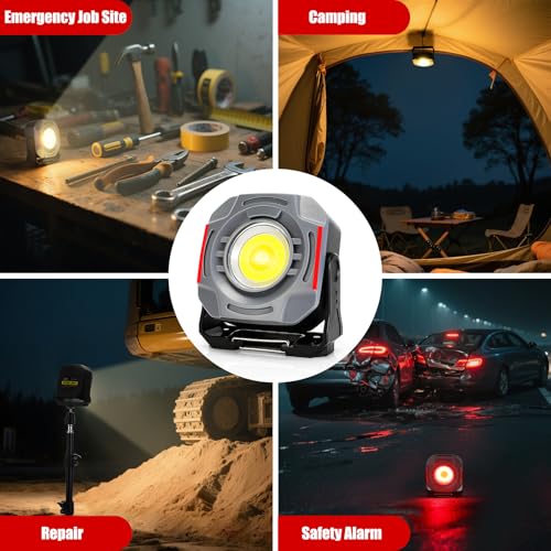 SUNPRO Magnetic Job Site Light Rechargeable FloodLight - Image 8