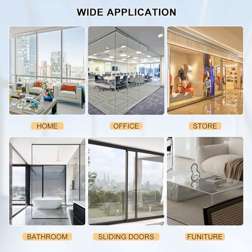 Window Security Film 23.6in X 19.7ft, Shackcom Tempered | Home Repair - Image 5