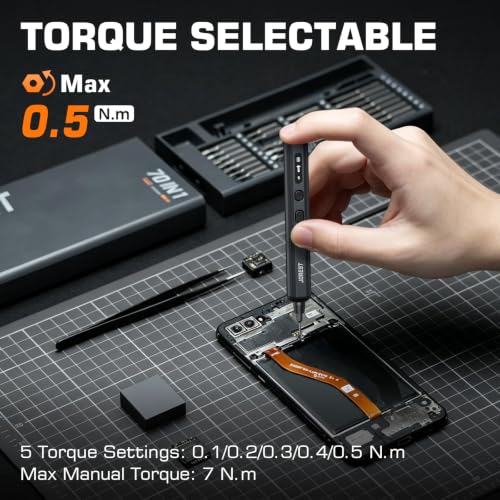 JOREST 70-in-1 Mini Precision Electric Screwdriver Set-64 | Hand Tools - Image 3