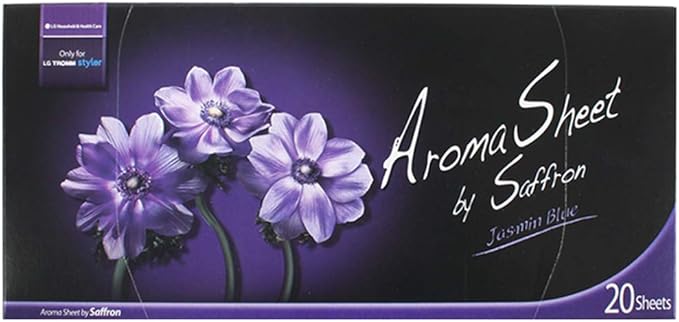 LG Styler Aroma Sheet by Saffron (20 Sheets) (Jasmin Blue)