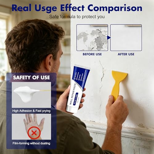 2Pcs Drywall Repair Kit with Scraper,Quick Drying Wall | Home Repair - Image 6