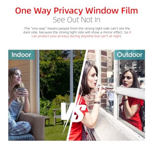 One Way Privacy Window Film Sun Blocking, Heat Blocking Window - Image 4