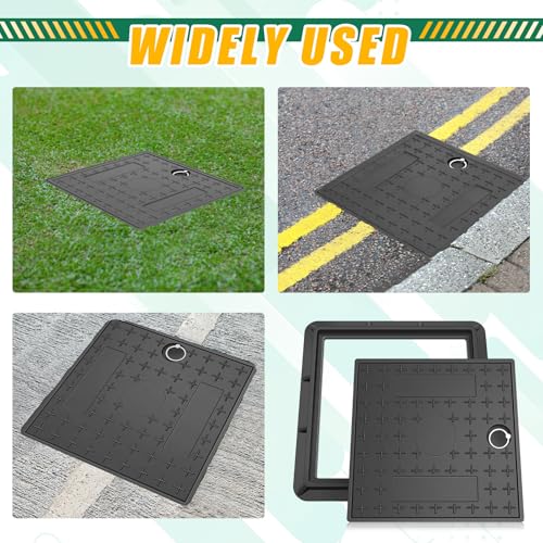 18 x 18 Inches Frp Solid Square Septic Tank Lid and Base - Image 7