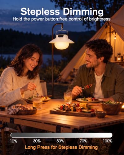 Rechargeable Camping Lantern, 960 Lumens LED Camping Light - Image 5