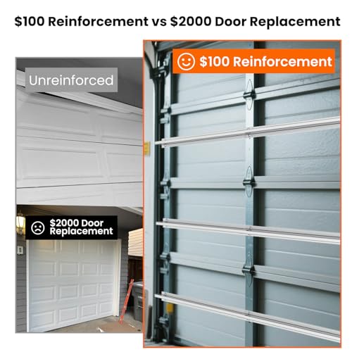 16FT Garage Door Reinforcement Strut Kit, Professional - Image 4