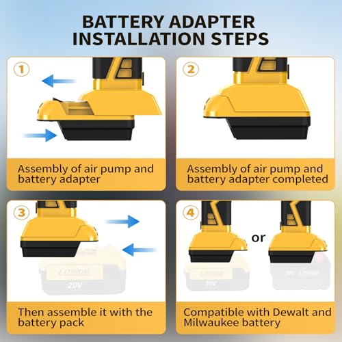 Upgraded Tire Inflator Portable Air Compressor 160 PSI 7X - Image 4