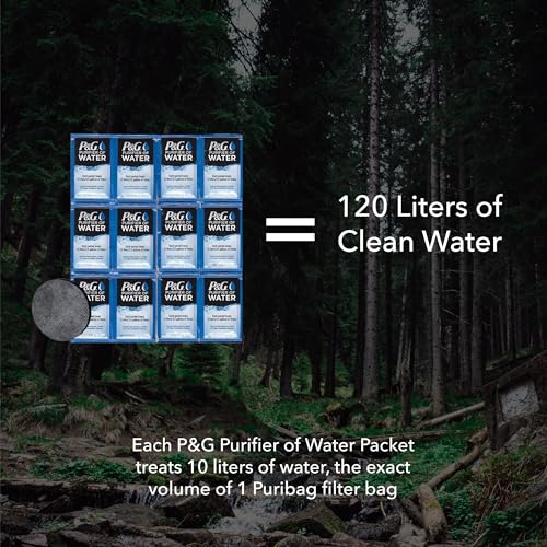 PURIBAG Refill Kit - Replacement Carbon Filter & 12x Water - Image 4