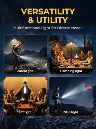 Rechargeable Lantern for Power Outages, 4500mAh | Travel Essentials - Image 7