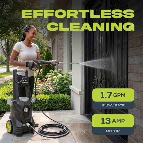Sun Joe SPX100-GO Electric Pressure Washer, 13-Amp - Image 5