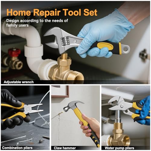 328 Piece Tool Kit for Home,Hand Repair Tool Set - Image 7