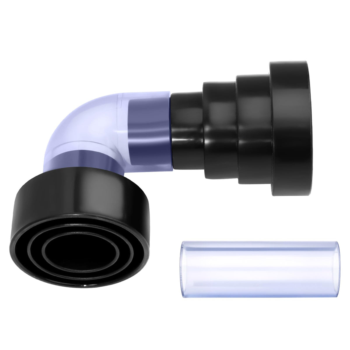 AC Drain Line Unclogger, Wet Vac Adapter for 3/4"-2" HVAC PVC - Image 1