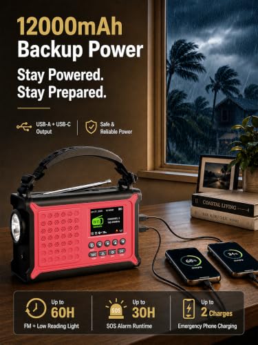 NOAA Emergency Weather Radio with S.A.M.E. County Alerts & - Image 6