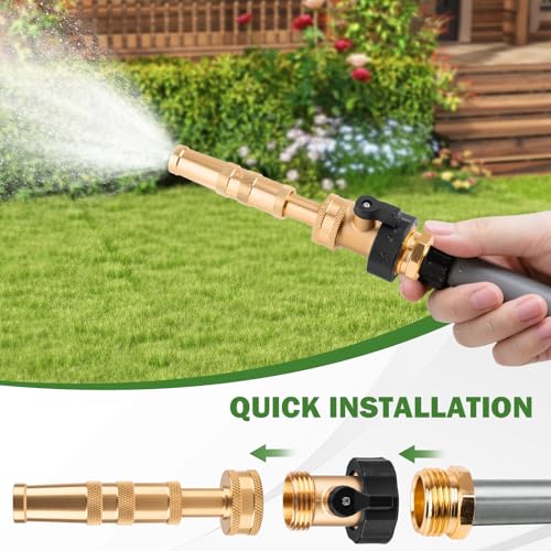 Garden Hose Shut Off Valve, 2 Pack Heavy Duty 3/4 Inch Solid - Image 6