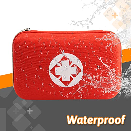 First Aid Kit 276PCS Car Home Camping Essentials Red - Image 5