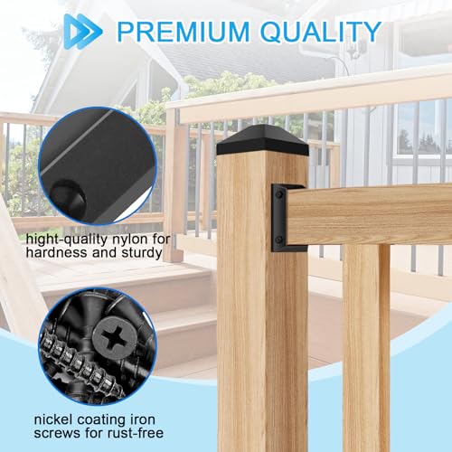 Eapele 24PCS Deck Railing Bracket Connectors for 2x4 - Image 5