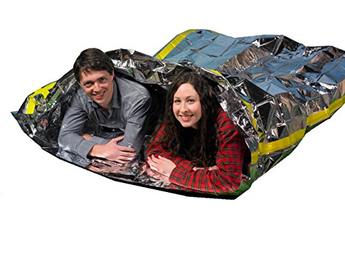 Emergency Thermal Mylar 2 Person Sleeping Bag, 1 PK Ultra Compact - Image 8