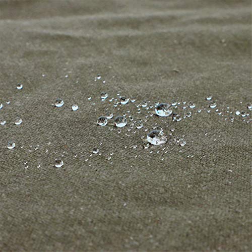 WHITEDUCK Canvas Tarp 18 oz. Heavy Duty Water Repellent UV - Image 7
