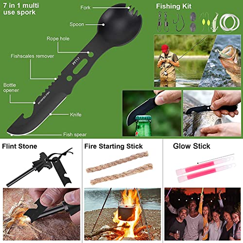 216 Pcs Survival First Aid Kits, Professional Survival - Image 4