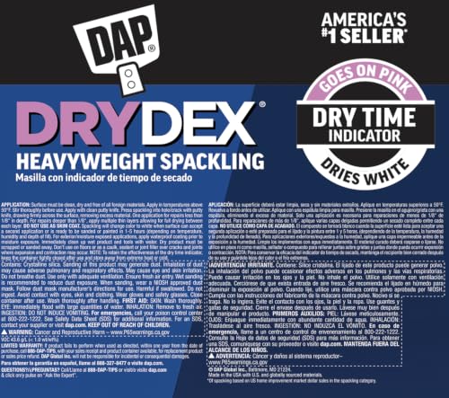 DAP DryDex Dry Time Indicator Spackling, Pink/White - Image 8