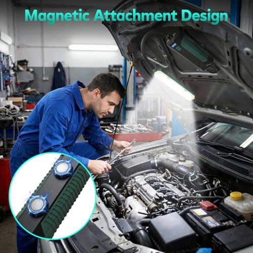 Work Light, Magnetic Work Light with Flexible Gooseneck - Image 4
