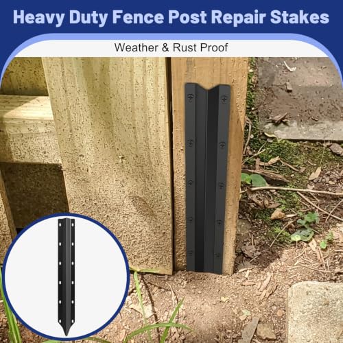 10 Pack Fence Post Repair Stakes Kit - Image 4